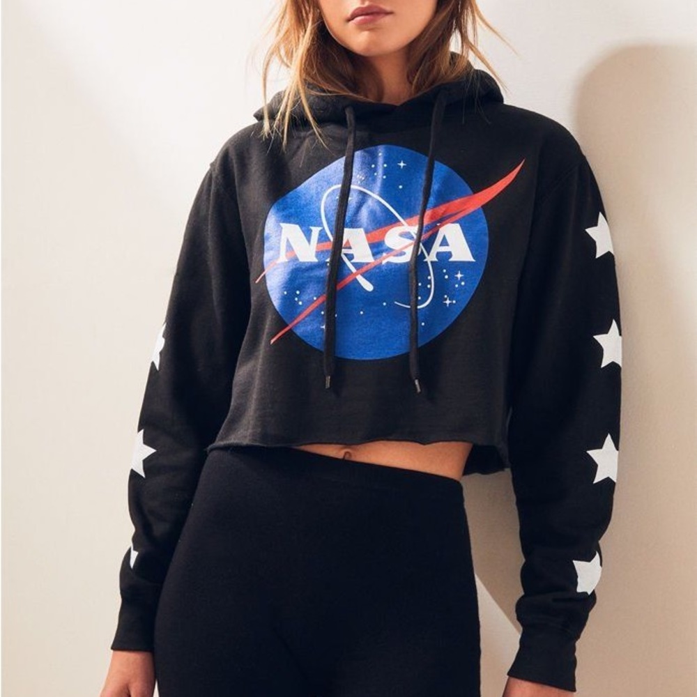 PacSun NASA Cropped Hoodie